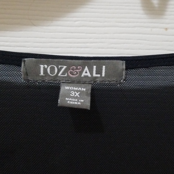 Roz & Ali stripped womens 3x shirt - Picture 3 of 3